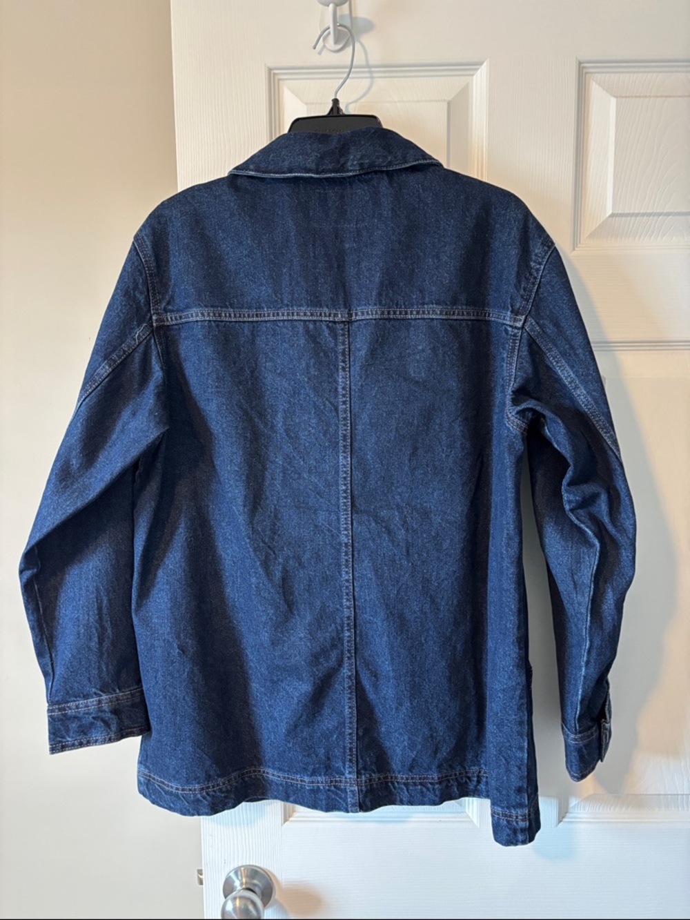 Old Navy Indigo Denim Snap-Front Jacket - Picture 3 of 3